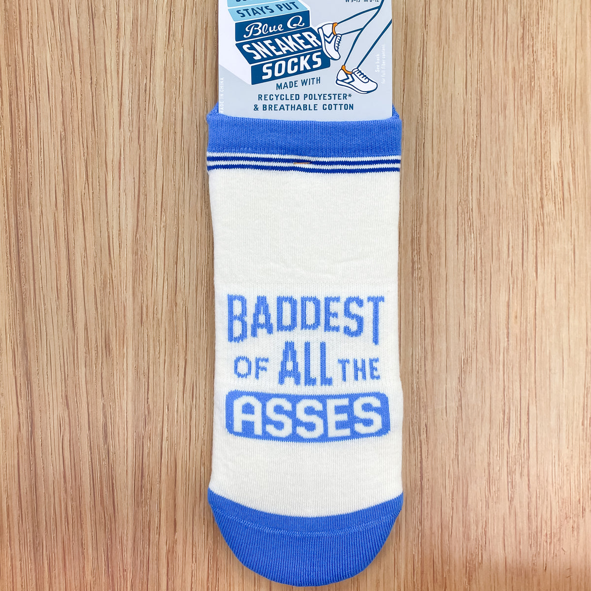 Baddest of All the Asses Sneaker Socks – Lyla's: Clothing, Decor