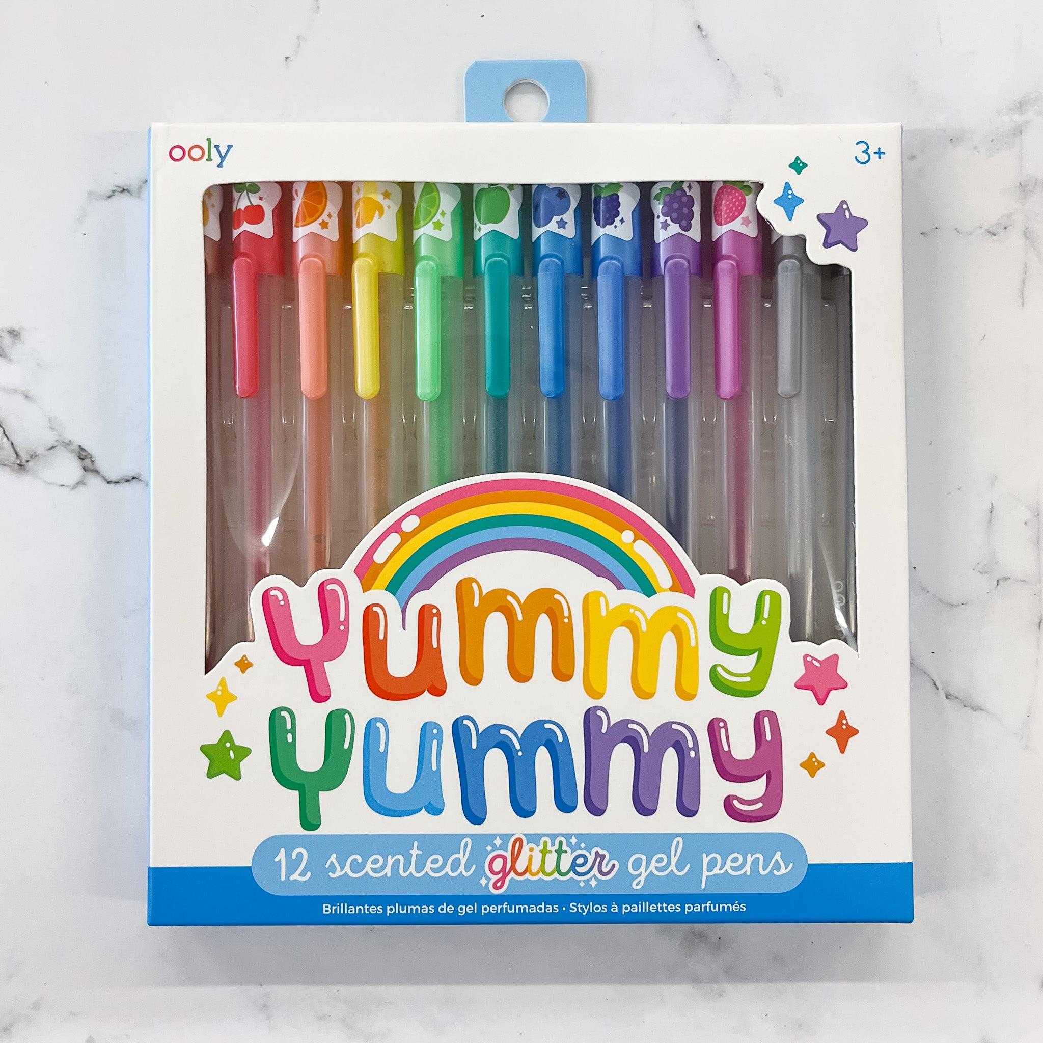 OOLY, Rainbow Sparkle Metallic Watercolor Gel, Art Supplies - Set