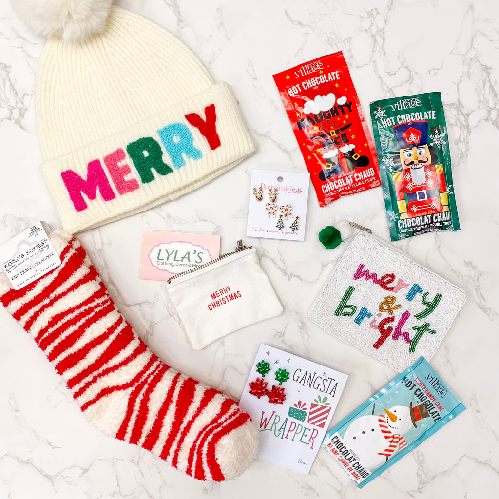 From white elephant parties to perfect stocking stuffers, Lyla's Clothing and Gifts in Downtown Plano and Rockwall, Texas has gifts for every occasion. Shop now and find the perfect Christmas gift for everyone on your list! 