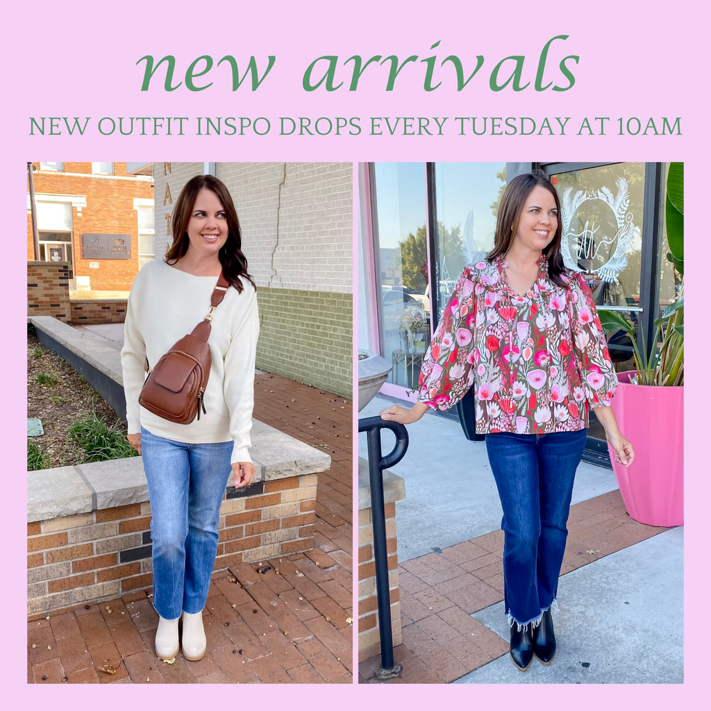 Shop Lyla's Clothing & Gifts in Downtown Plano & Rockwall, Texas! We have new arrivals every Tuesday at 10am! Shop woman's clothing, accessories, and gifts! 