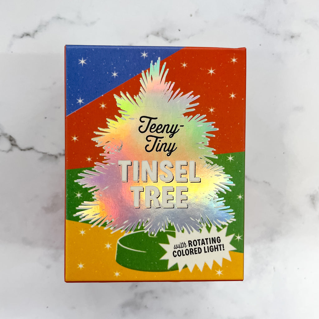 Teeny-Tiny Tinsel Tree - Lyla's: Clothing, Decor & More - Plano Boutique