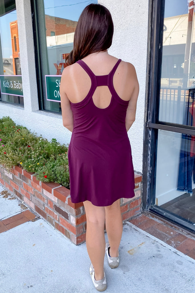 Athleisure Cassis Active Romper - Lyla's: Clothing, Decor & More - Plano Boutique