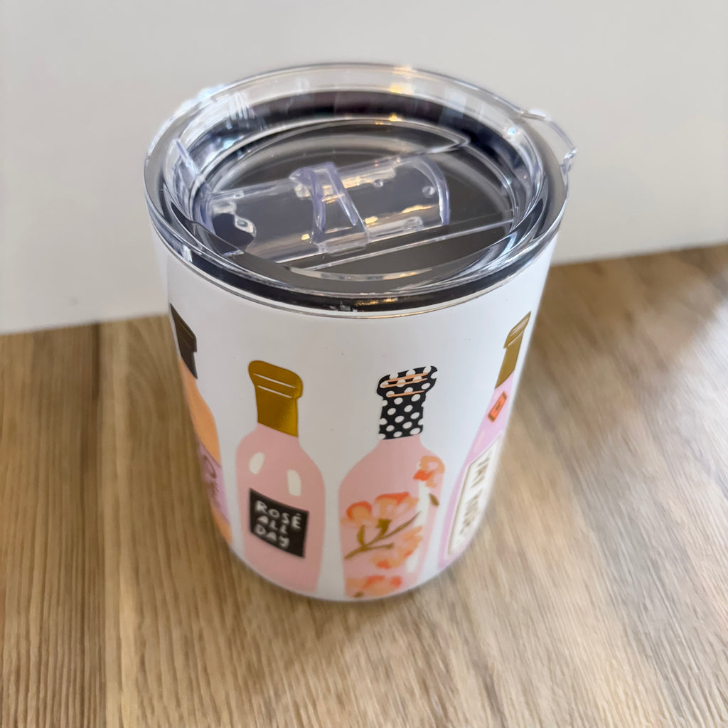 Champagne Bottle Stainless Steel Tumbler - Lyla's: Clothing, Decor & More - Plano Boutique