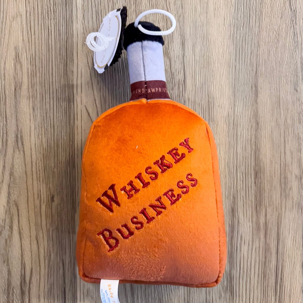 Woofford Reserve Bourbon Plush Dog Toy - Lyla's: Clothing, Decor & More - Plano Boutique