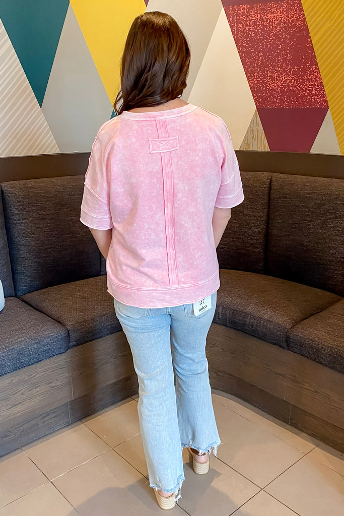 Around the World Pink Top - Lyla's: Clothing, Decor & More - Plano Boutique
