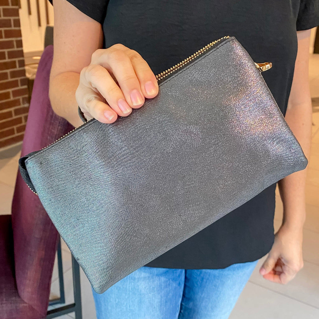 Jen & Co Riley Glitter Crossbody Handbag - Black - Lyla's: Clothing, Decor & More - Plano Boutique