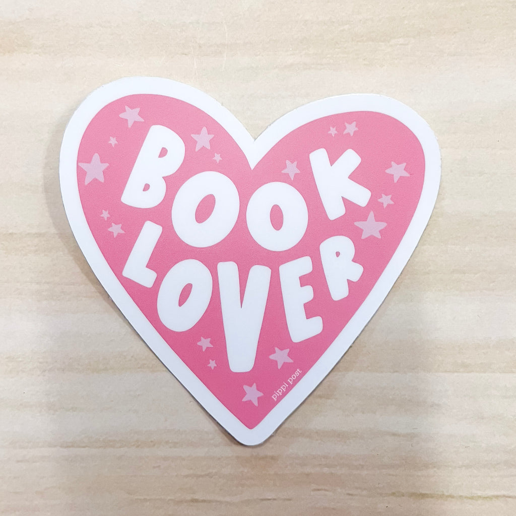 Book Lover Decal Sticker - Lyla's: Clothing, Decor & More - Plano Boutique