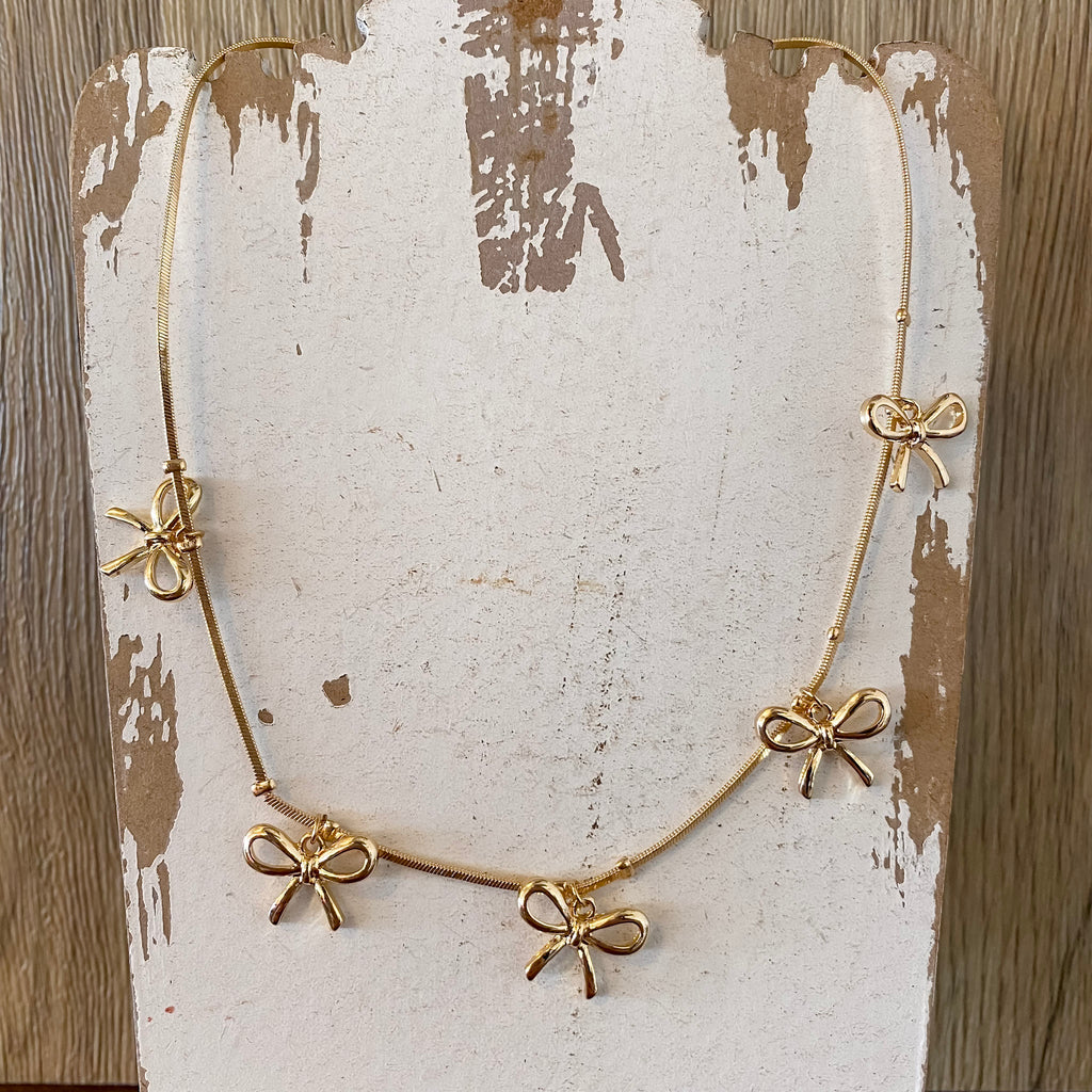 Edi Gold Necklace By Meghan Browne - Lyla's: Clothing, Decor & More - Plano Boutique