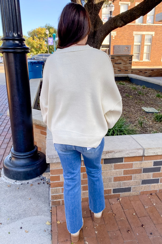 Warm Me Up Cream Sweater - Lyla's: Clothing, Decor & More - Plano Boutique