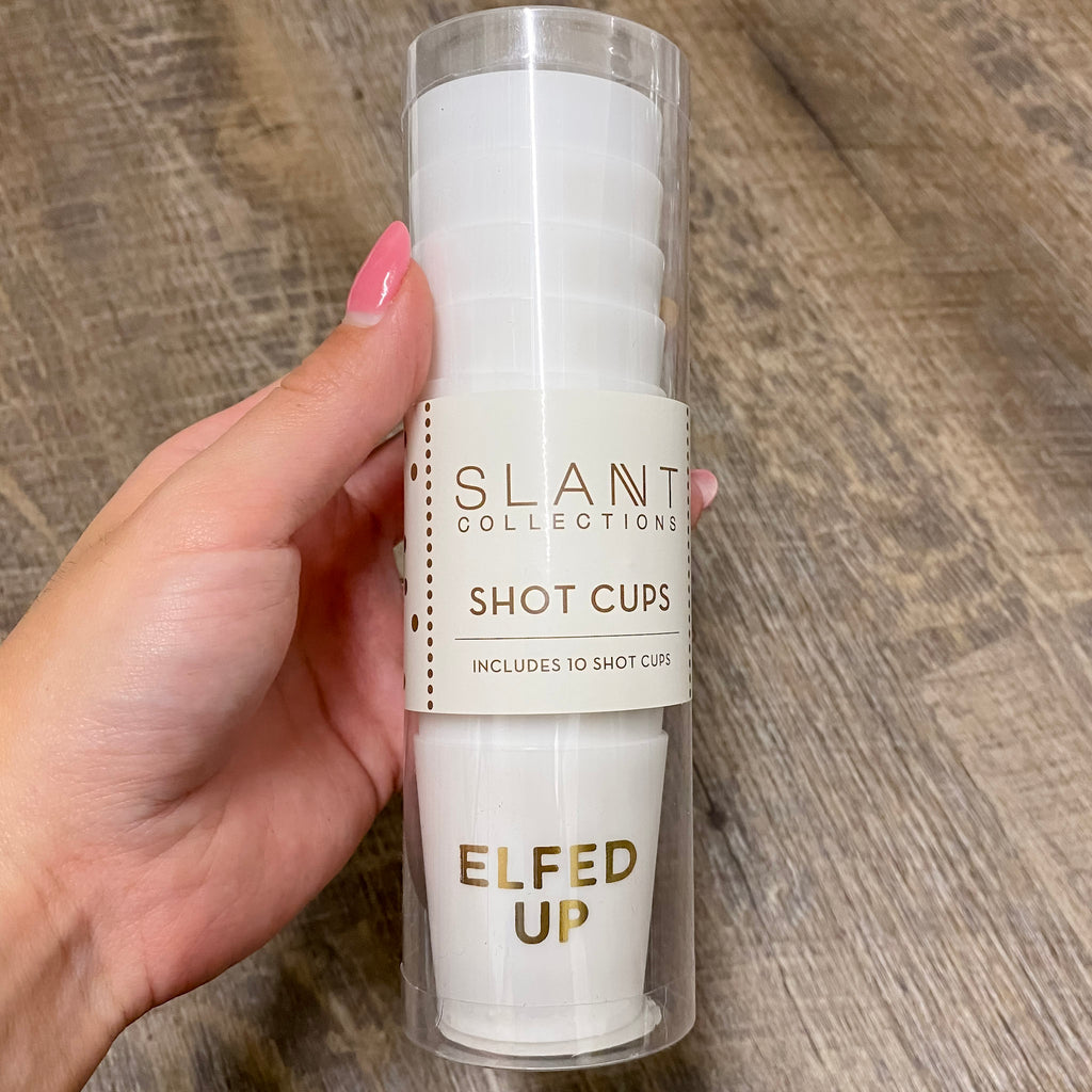 Elfed Up Shot Cups - Lyla's: Clothing, Decor & More - Plano Boutique