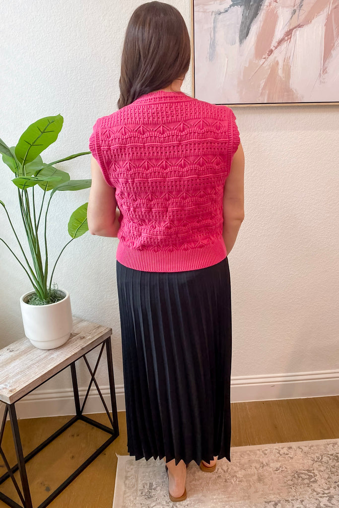 Black Pleated Midi Skirt - Lyla's: Clothing, Decor & More - Plano Boutique