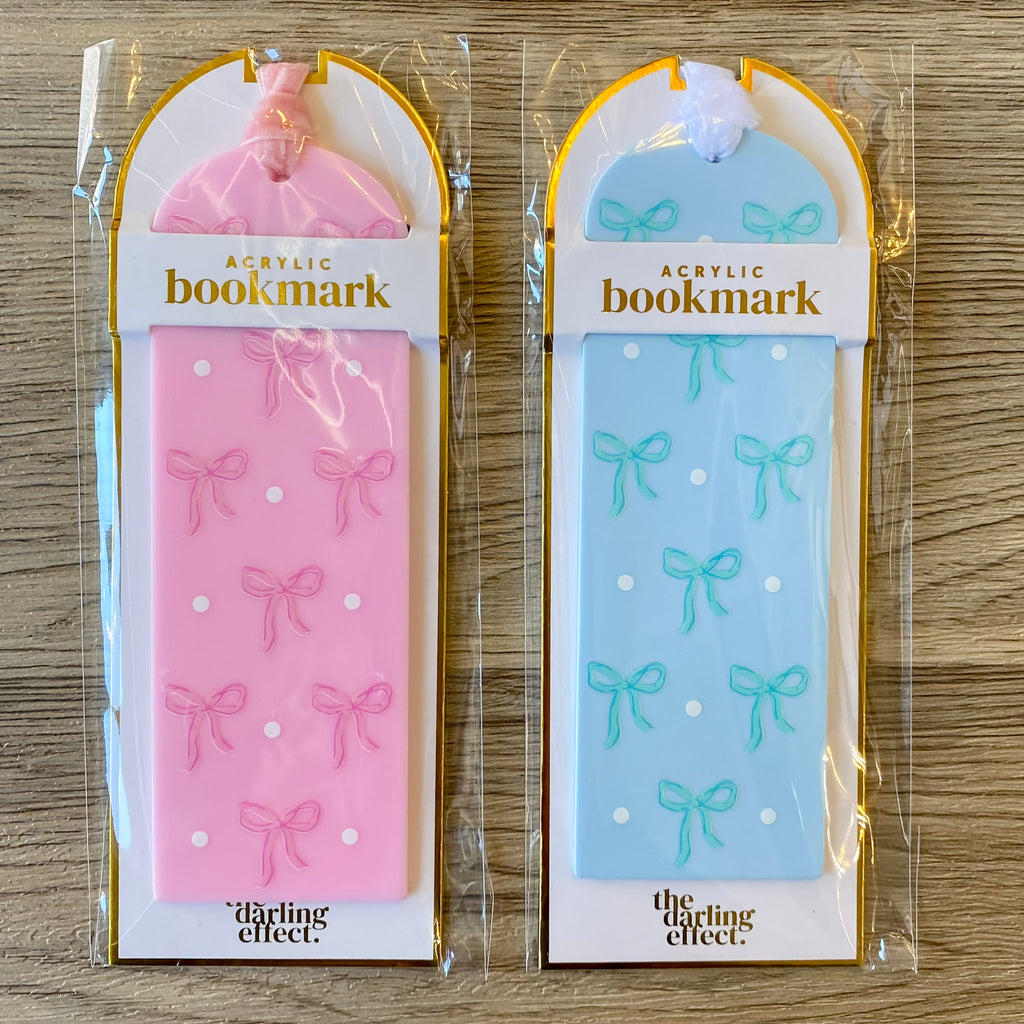 Bow Acrylic Bookmark - Lyla's: Clothing, Decor & More - Plano Boutique