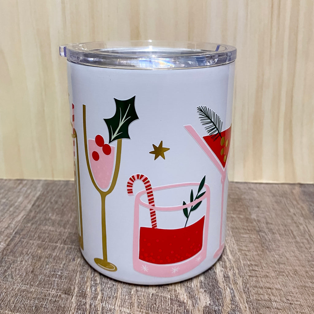 Holiday Drinks Tumbler - Lyla's: Clothing, Decor & More - Plano Boutique