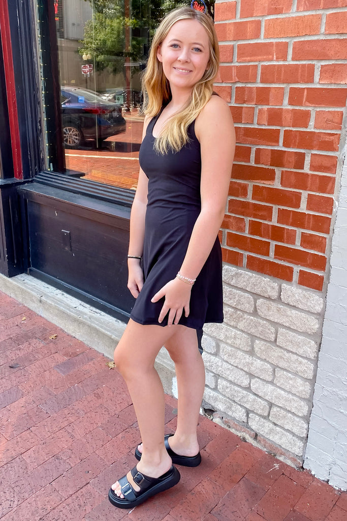 Athleisure Black Active Romper - Lyla's: Clothing, Decor & More - Plano Boutique