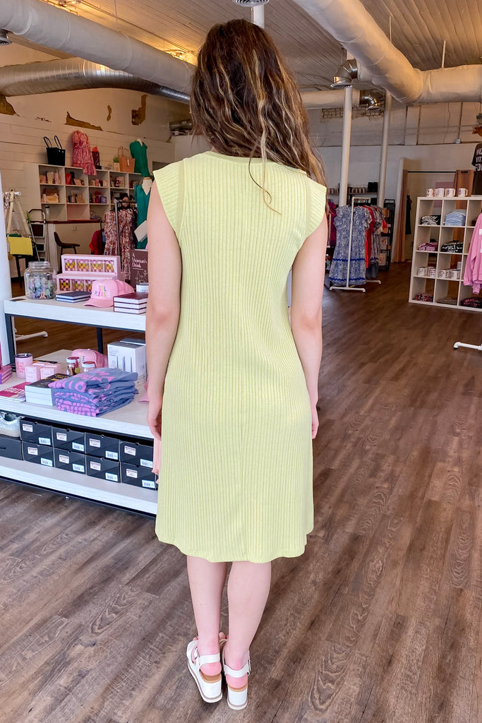 Love the Look Pear Midi Dress - Lyla's: Clothing, Decor & More - Plano Boutique