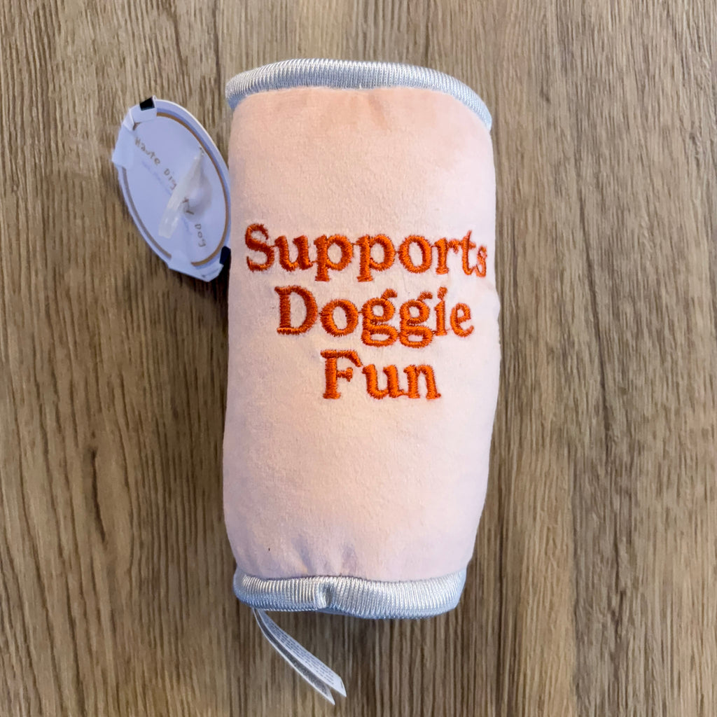 Olipup - Pawberry Vanilla Plush Dog Toy - Lyla's: Clothing, Decor & More - Plano Boutique