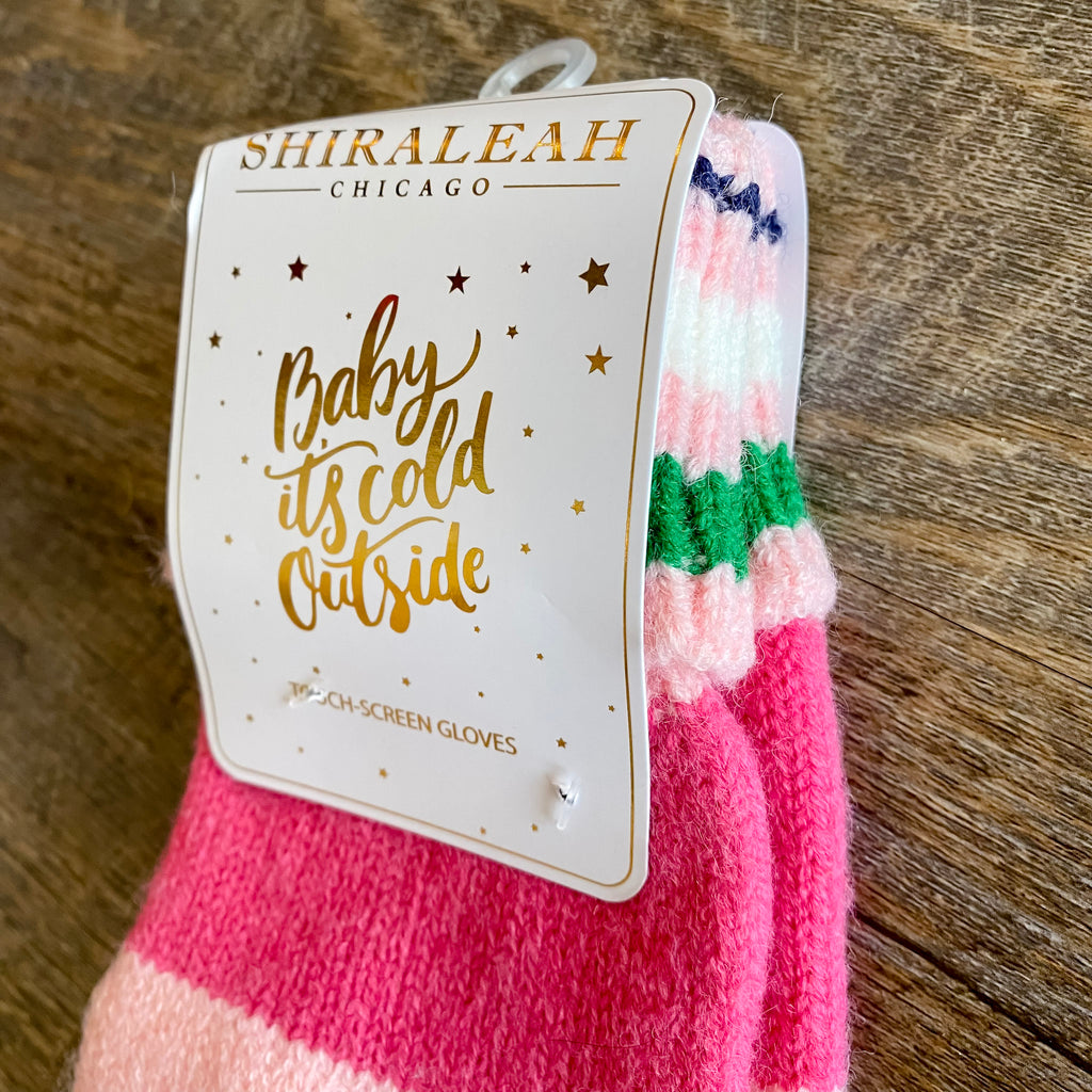 Colorado Touchscreen Gloves in Blush - Lyla's: Clothing, Decor & More - Plano Boutique