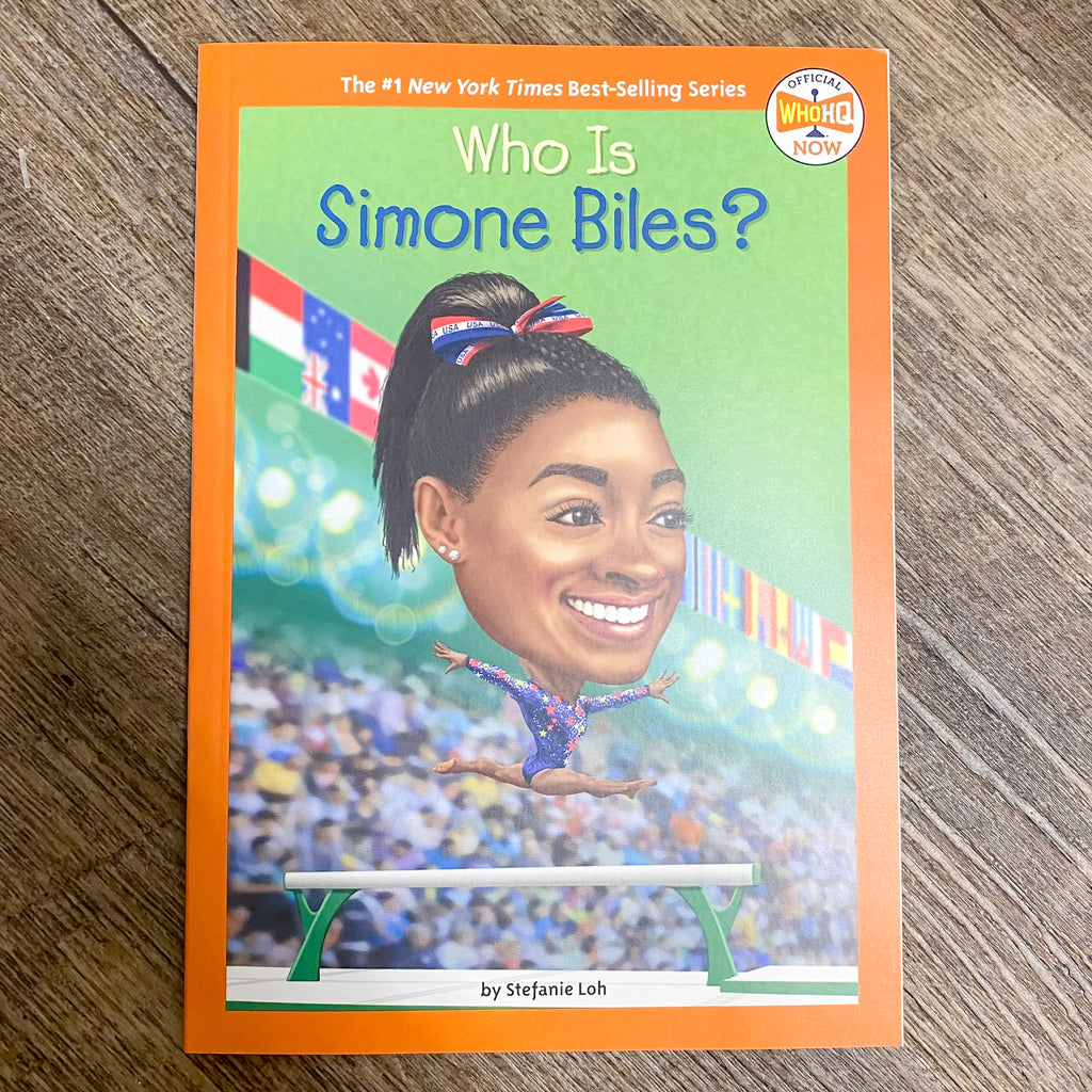 Who Is Simone Biles? Book - Lyla's: Clothing, Decor & More - Plano Boutique