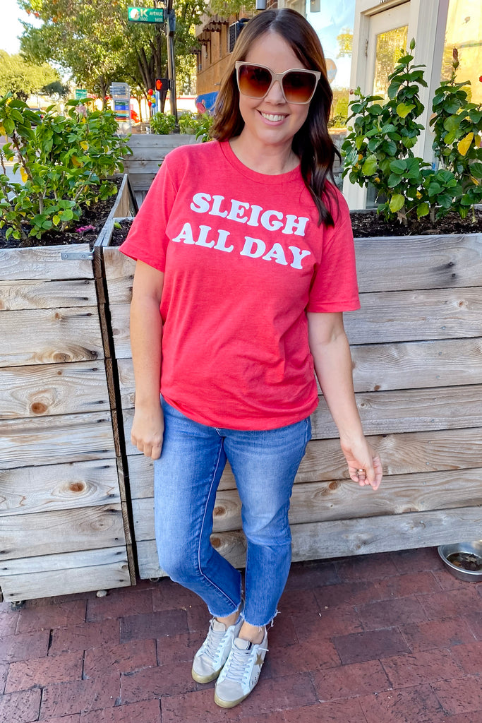 Sleigh All Day Top - Lyla's: Clothing, Decor & More - Plano Boutique