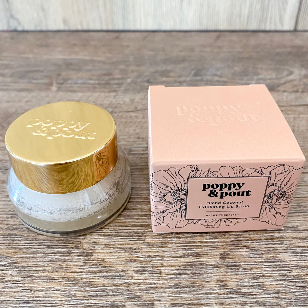 Poppy and Pout Lip Scrub - Lyla's: Clothing, Decor & More - Plano Boutique