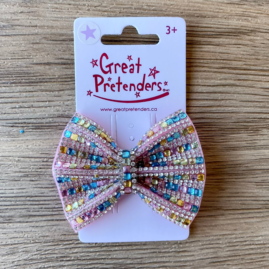 Gem Bow Hairclip - Lyla's: Clothing, Decor & More - Plano Boutique