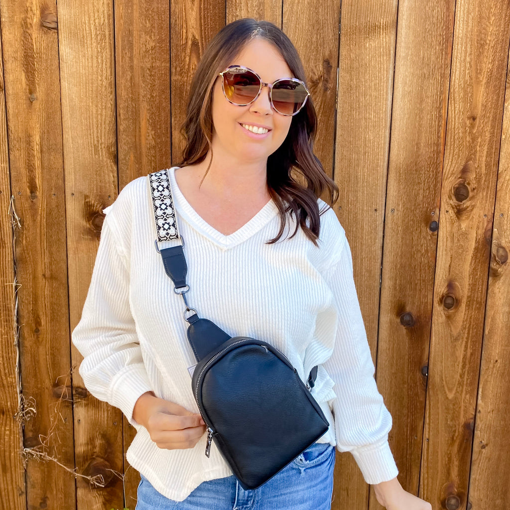 Jen & Co Ellen Crossbody Purse - Black - Lyla's: Clothing, Decor & More - Plano Boutique