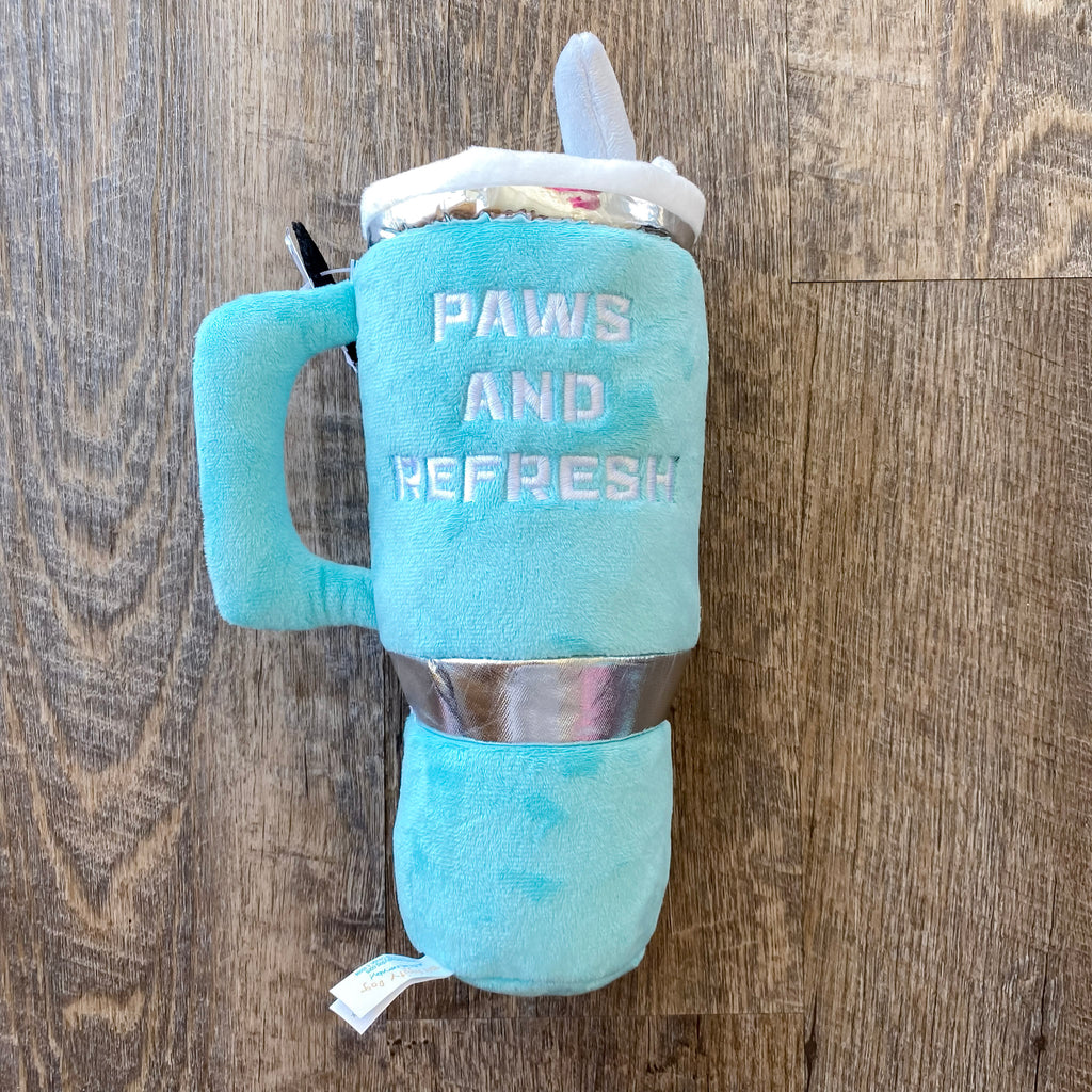 Snuggly Cup Teal Plush Toy - Lyla's: Clothing, Decor & More - Plano Boutique