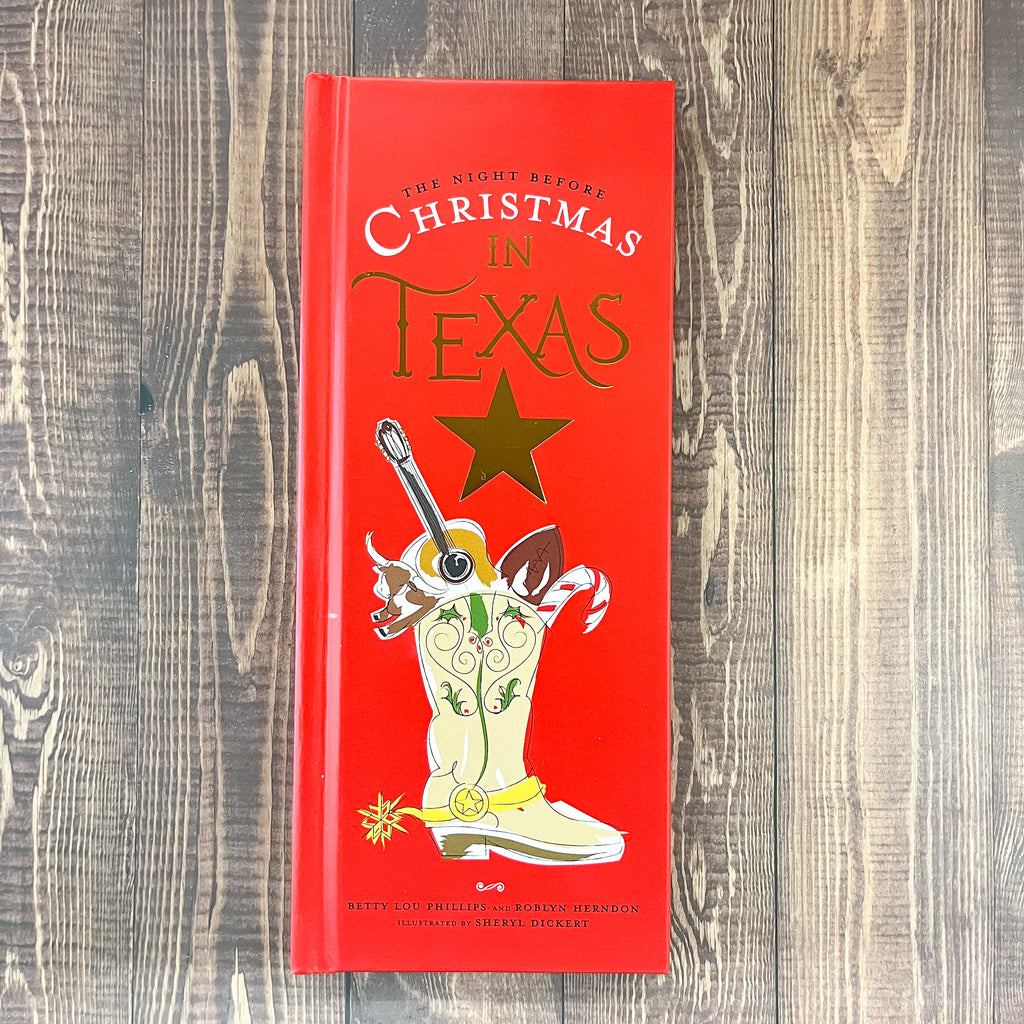 The Night Before Christmas in Texas Book - Lyla's: Clothing, Decor & More - Plano Boutique