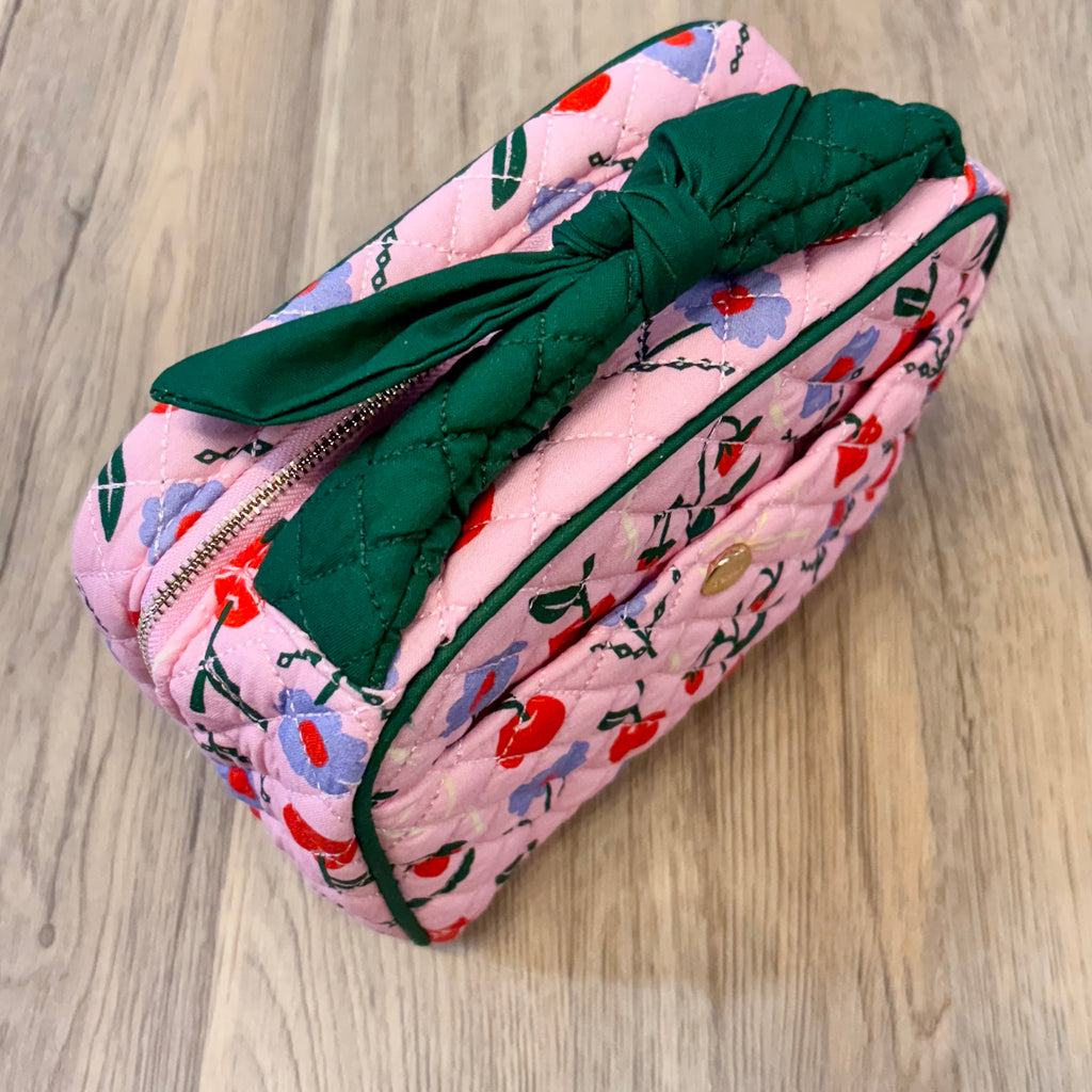 Cherry Lips Toiletry Bag - Lyla's: Clothing, Decor & More - Plano Boutique