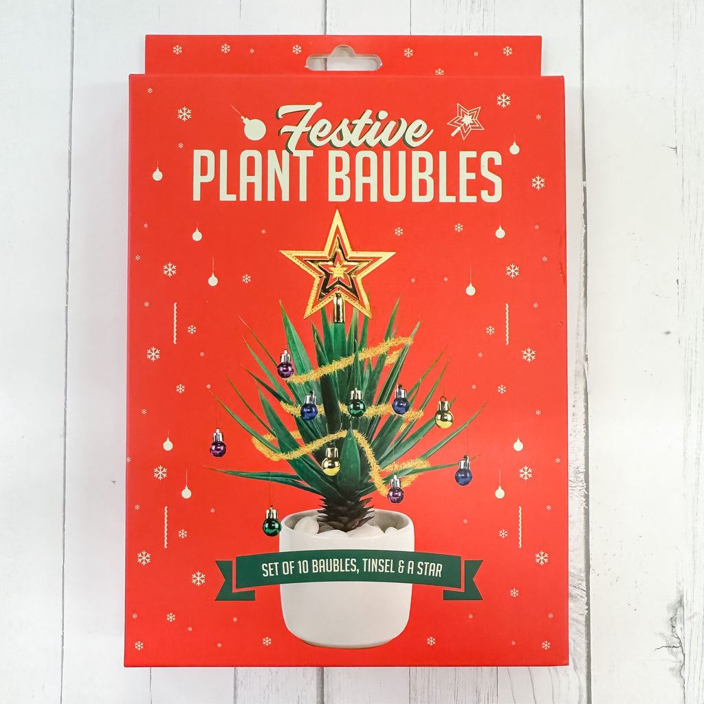 Festive Plant Baubles - Lyla's: Clothing, Decor & More - Plano Boutique