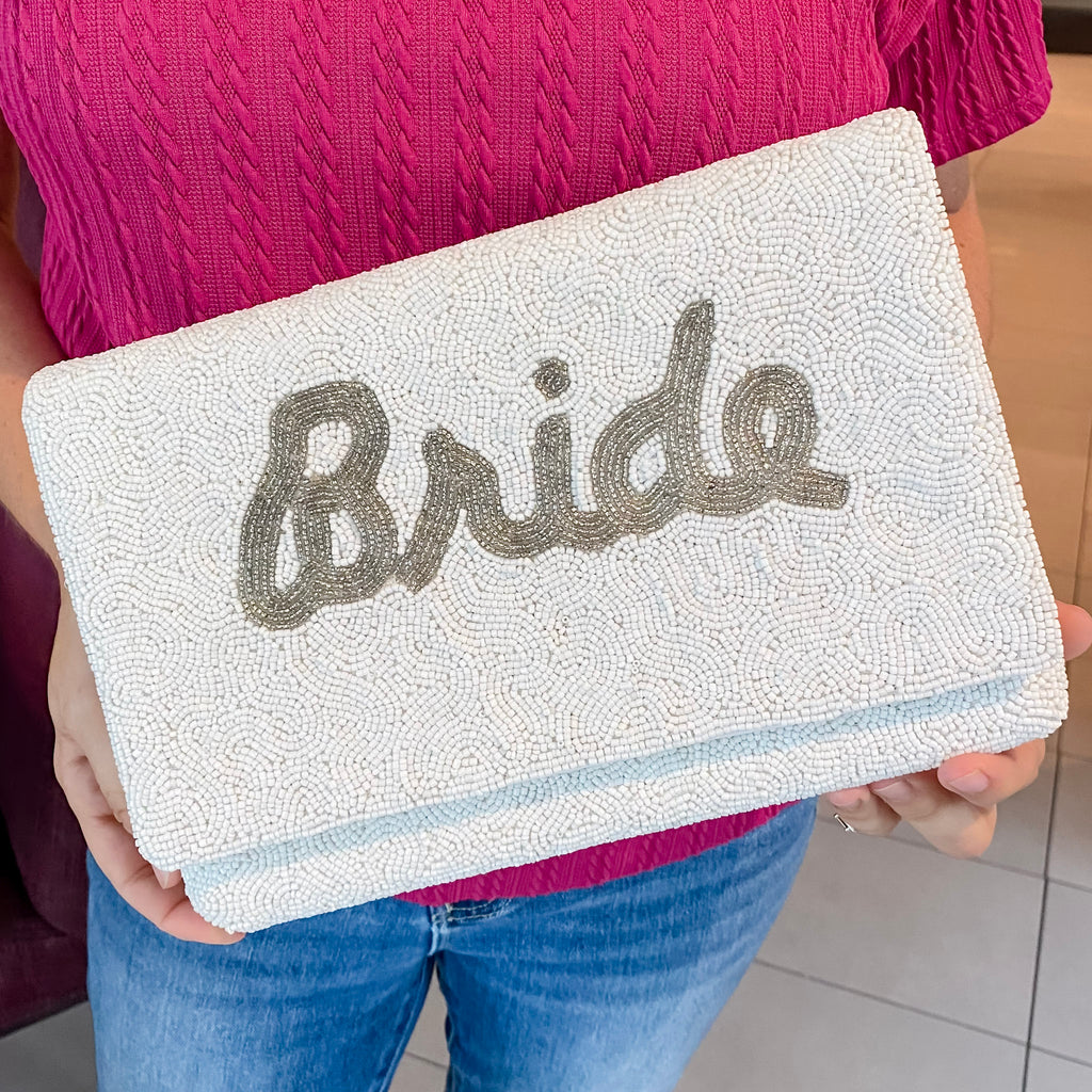 Bride Beaded Crossbody - Lyla's: Clothing, Decor & More - Plano Boutique