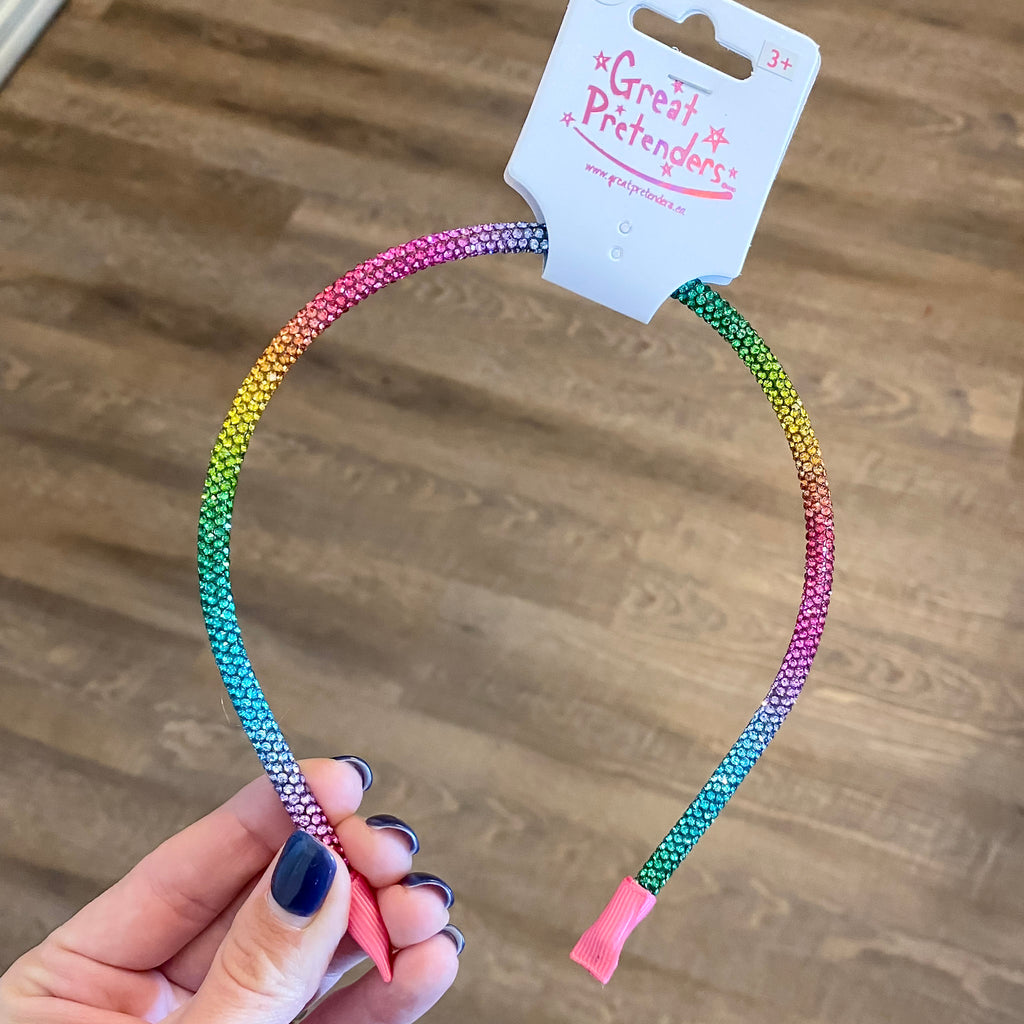 Rockin' Rainbow Headband - Lyla's: Clothing, Decor & More - Plano Boutique