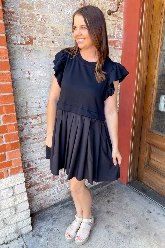 All I Need Twofer Black Dress - Lyla's: Clothing, Decor & More - Plano Boutique