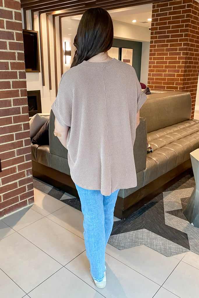 Basic Ribbed Acorn Top - Lyla's: Clothing, Decor & More - Plano Boutique