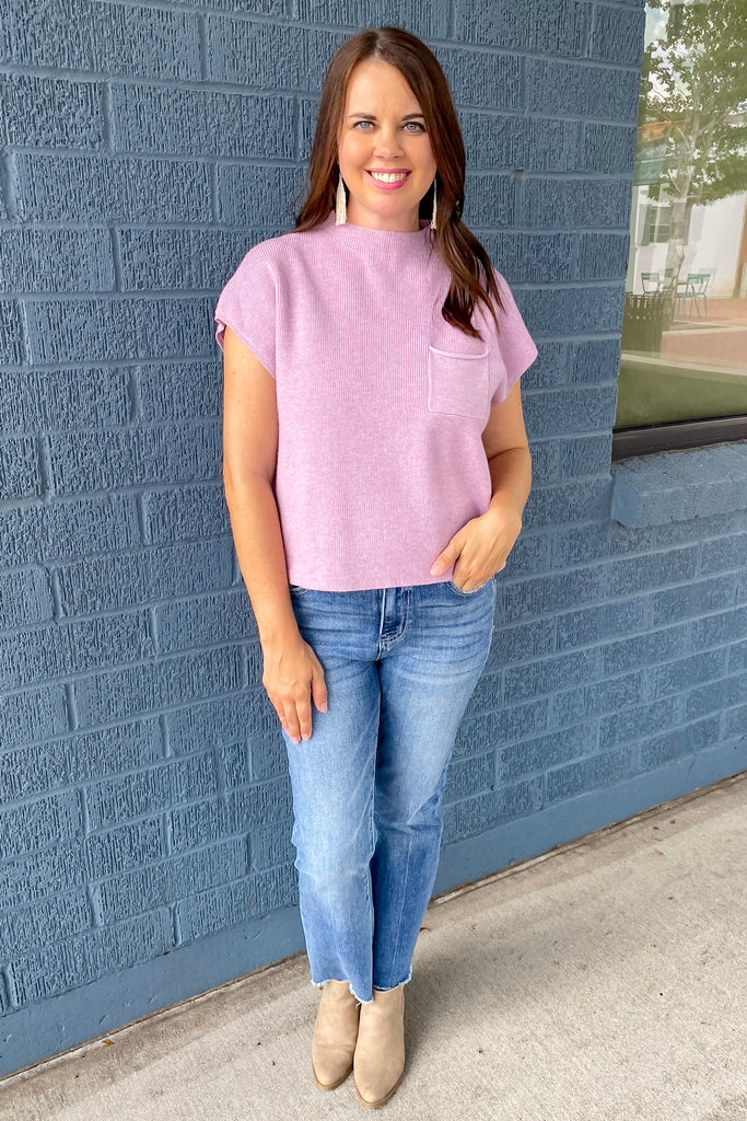 Love Is A Breeze Lavender Top - Lyla's: Clothing, Decor & More - Plano Boutique