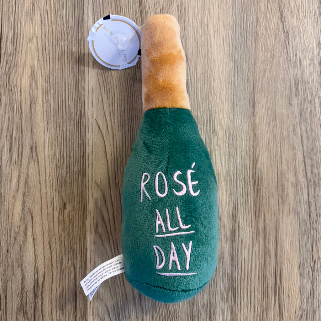 Woof Clicquot Rose' Plush Dog Toy - Lyla's: Clothing, Decor & More - Plano Boutique