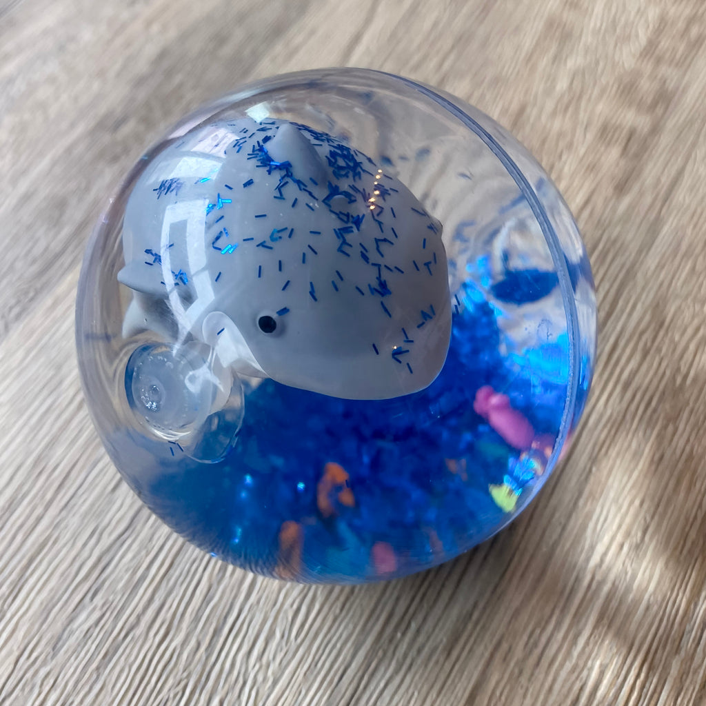 Shark LED Glitter Bouncing Ball - Lyla's: Clothing, Decor & More - Plano Boutique