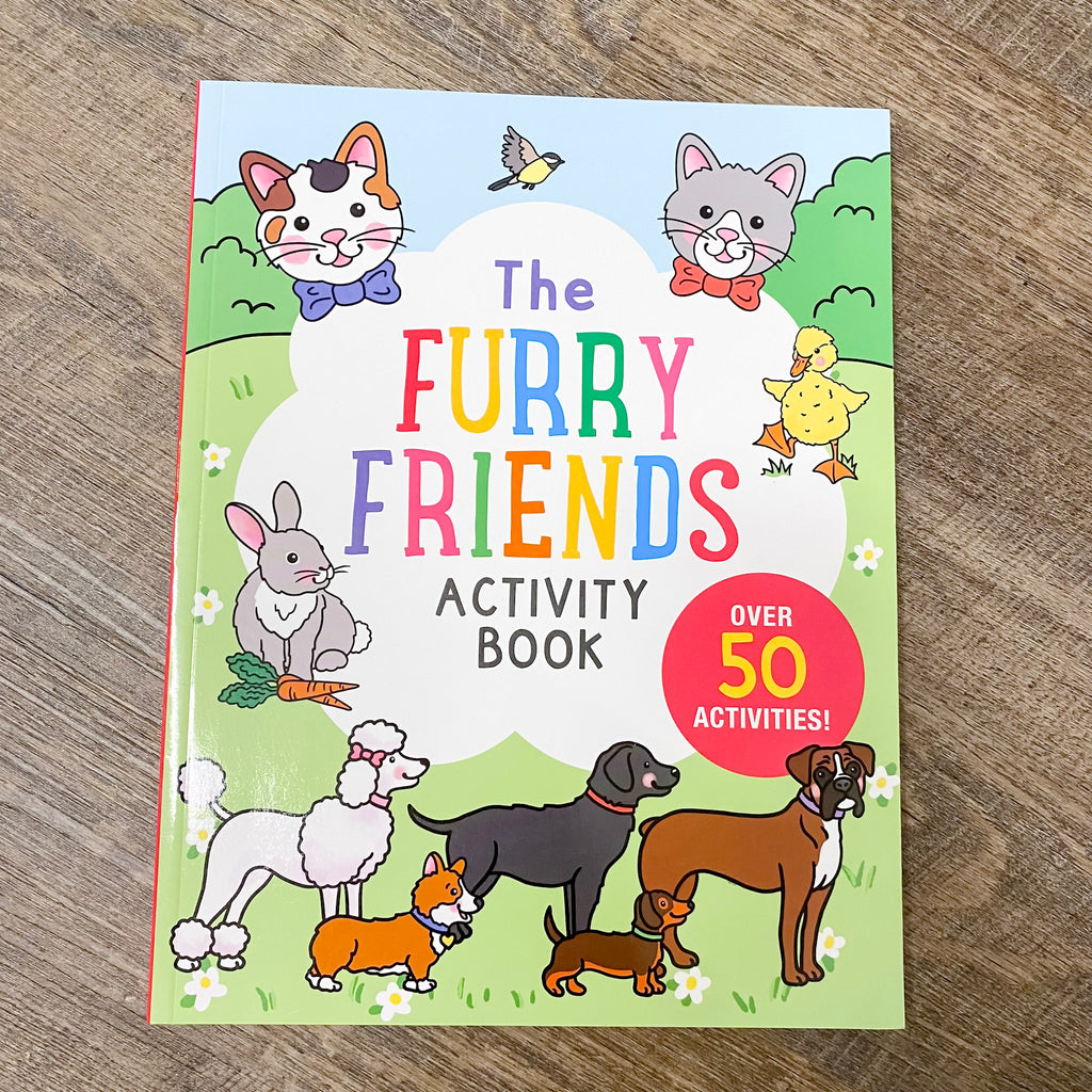 The Furry Friends Activity Book - Lyla's: Clothing, Decor & More - Plano Boutique