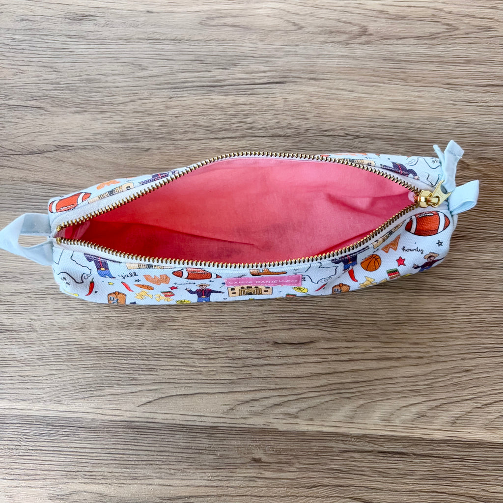 Love for Texas Pencil Pouch - Lyla's: Clothing, Decor & More - Plano Boutique