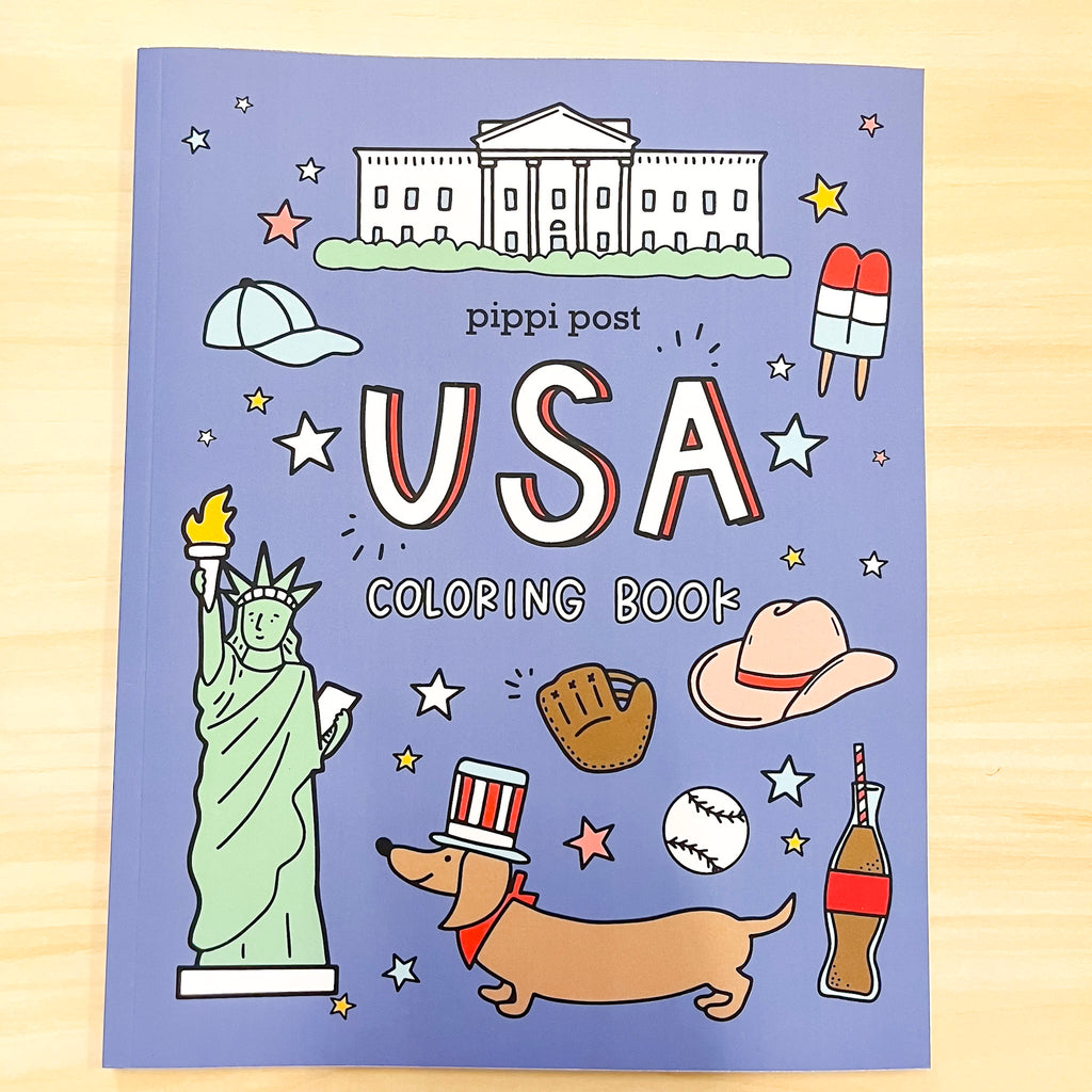 USA Coloring Book - Lyla's: Clothing, Decor & More - Plano Boutique