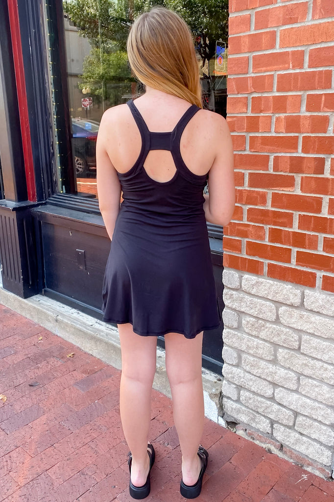 Athleisure Black Active Romper - Lyla's: Clothing, Decor & More - Plano Boutique