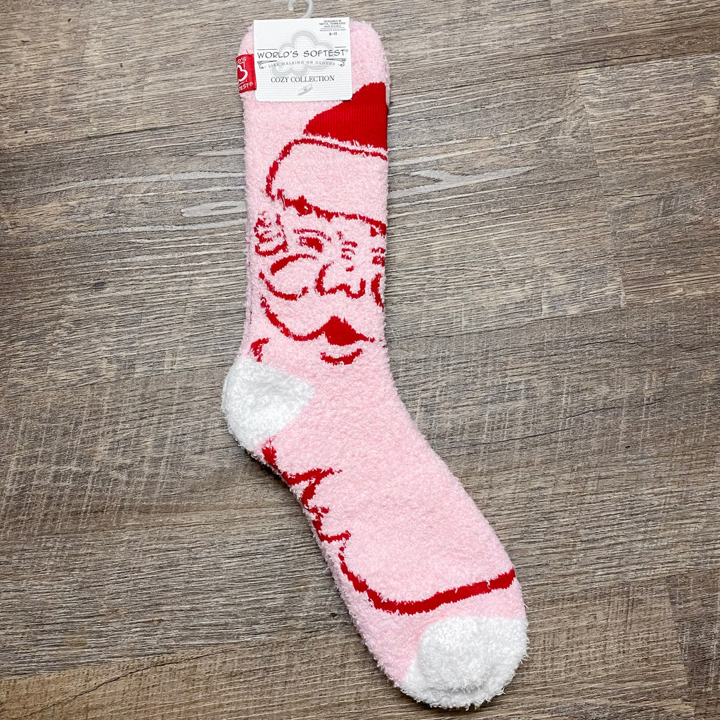 Holiday Christmas Cozy Crew Ladies Socks - Lyla's: Clothing, Decor & More - Plano Boutique