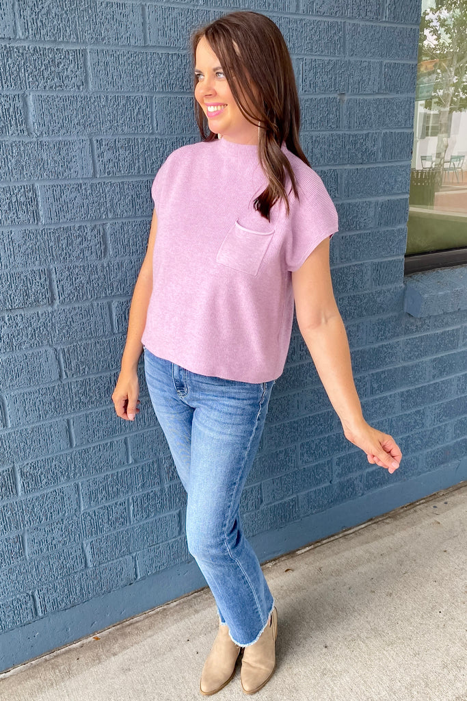 Love Is A Breeze Lavender Top - Lyla's: Clothing, Decor & More - Plano Boutique