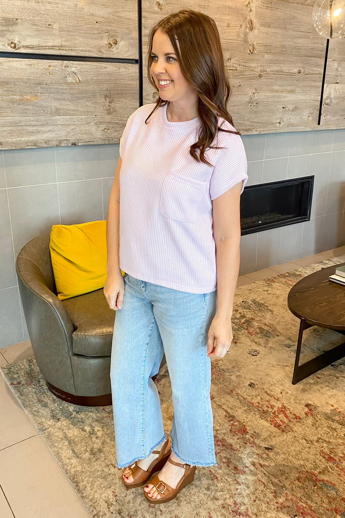 Love Me Forever Lavender Top - Lyla's: Clothing, Decor & More - Plano Boutique