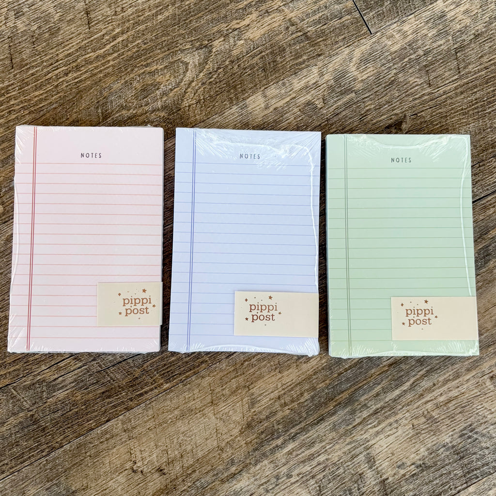 Blue Notes Notepad - Lyla's: Clothing, Decor & More - Plano Boutique