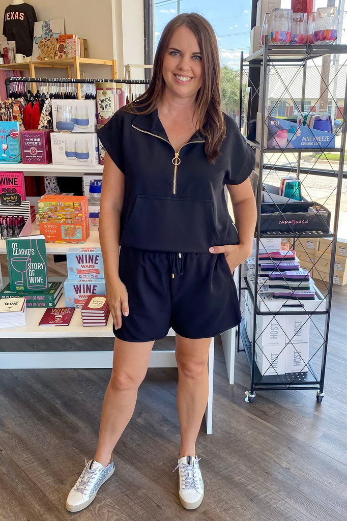 Half Time Goals Black Shorts - Lyla's: Clothing, Decor & More - Plano Boutique