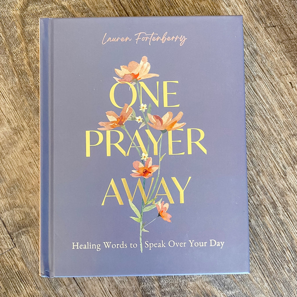 One Prayer Away: Healing Words to Speak Over Your Day (90 Devotions for Women) - Lyla's: Clothing, Decor & More - Plano Boutique