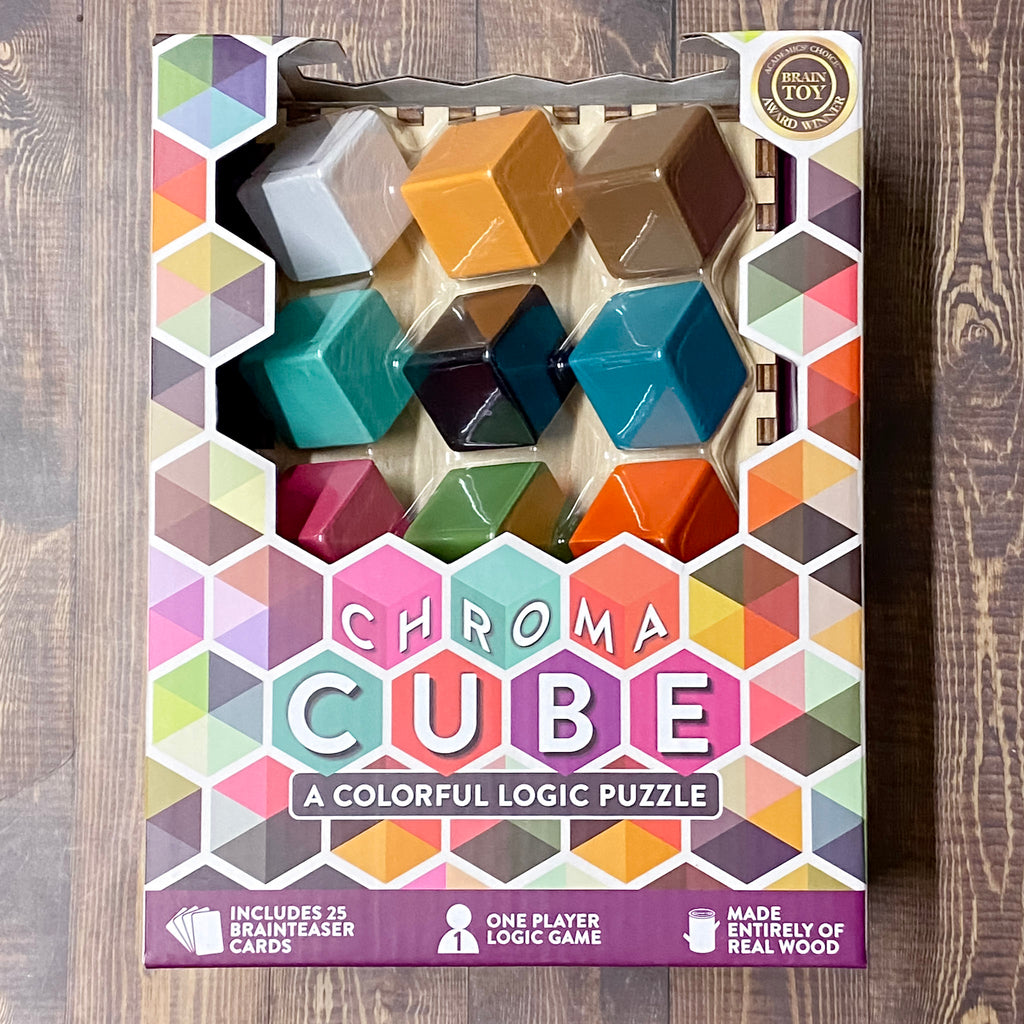 Chroma Cube, A Colorful Logic Puzzle - Lyla's: Clothing, Decor & More - Plano Boutique