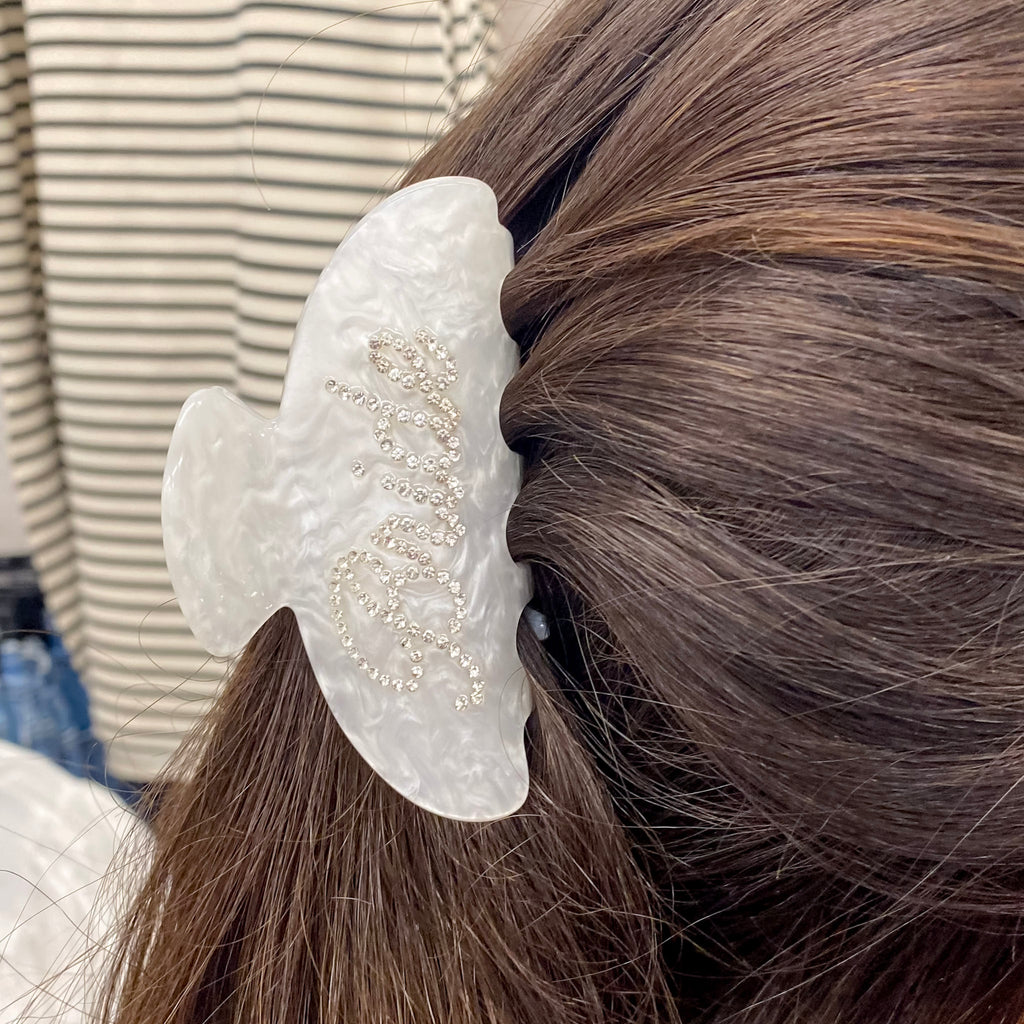 Bride Clip Acrylic Accessory by XO Fetti - Lyla's: Clothing, Decor & More - Plano Boutique