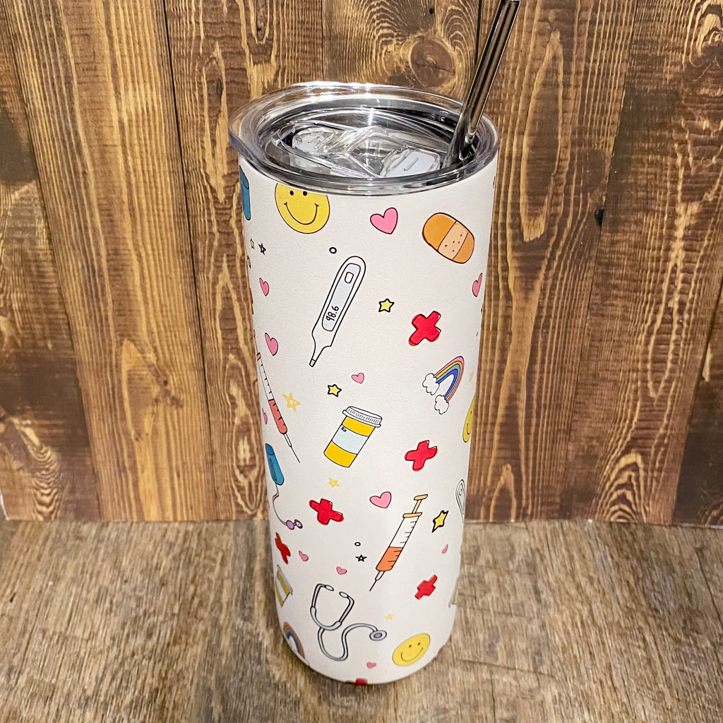 Healthcare Icons Tumbler by Callie Danielle - Lyla's: Clothing, Decor & More - Plano Boutique